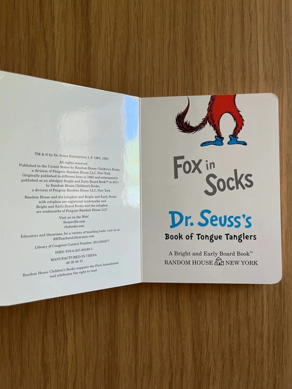 Dr. Seuss’s, Set of 3 bright and early board  books for little kids